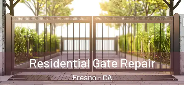 Residential Gate Repair Fresno - CA
